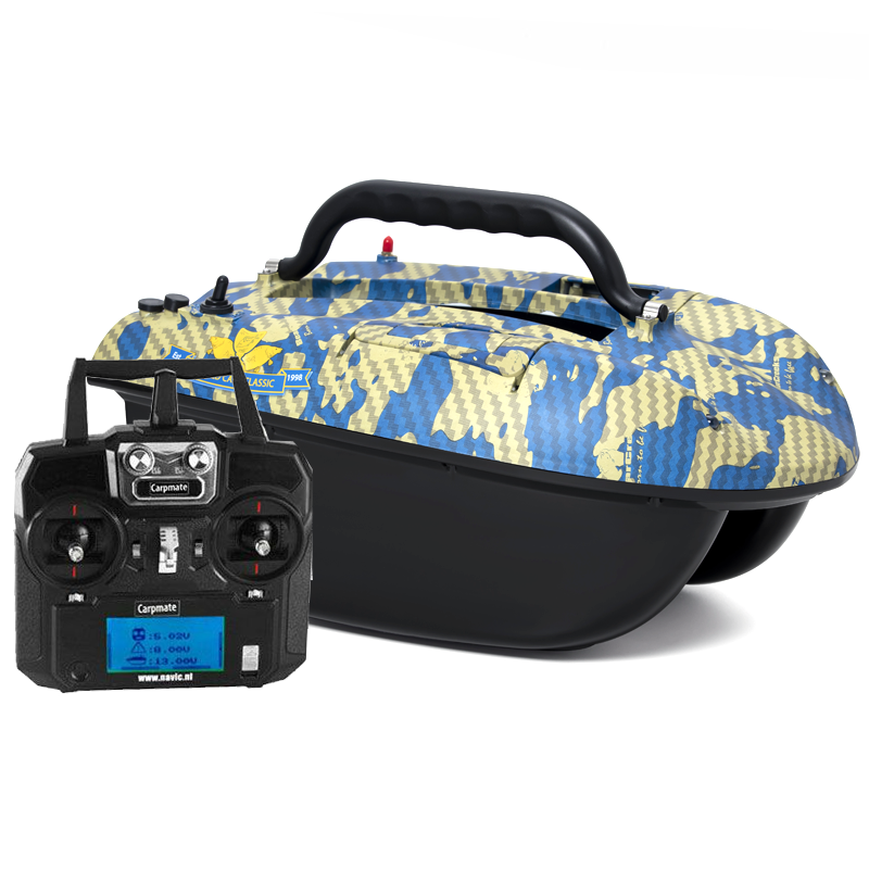 BearCreeks Carpmate bateau amorceur avec pilote automatique GPS et sondeur en option