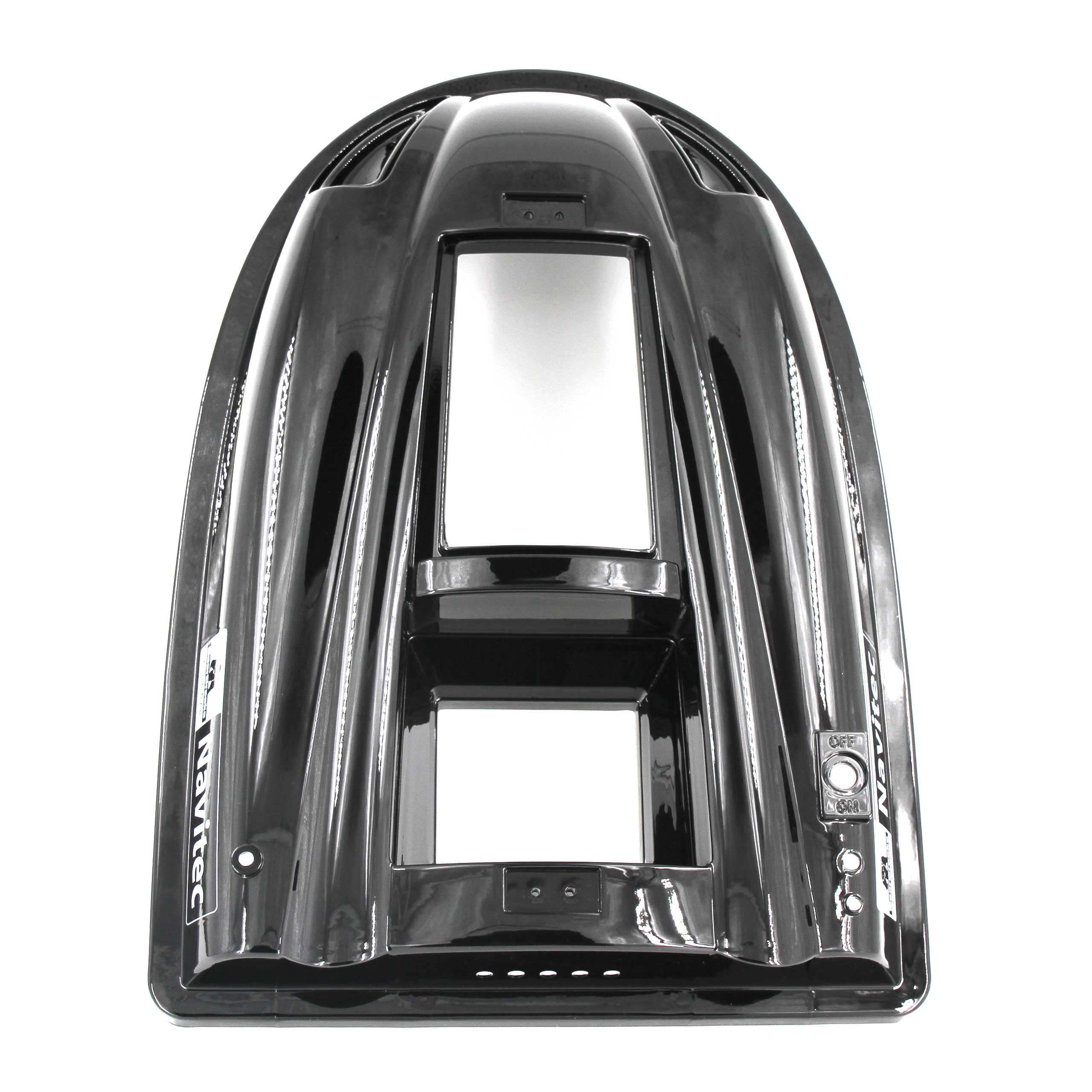 Coques supérieure et inférieure pour bateau amorceur Navitec