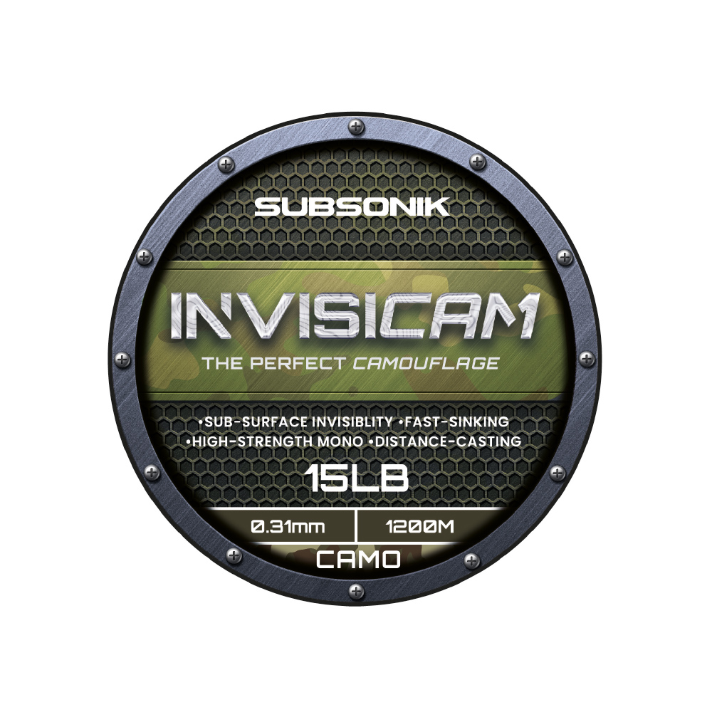 SUBSONIK INVISICAM 15LB 1200M (0.31mm)