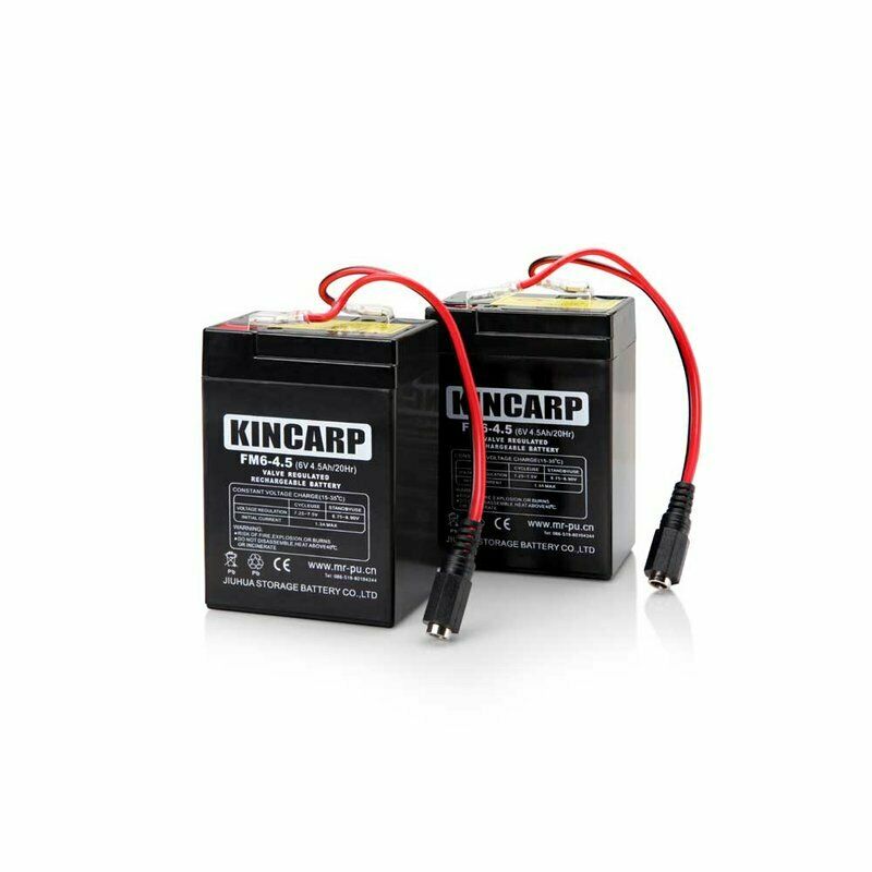 Batteries plomb-acide BearCreeks pour iCatcher Mini, Navimate et Carpmate